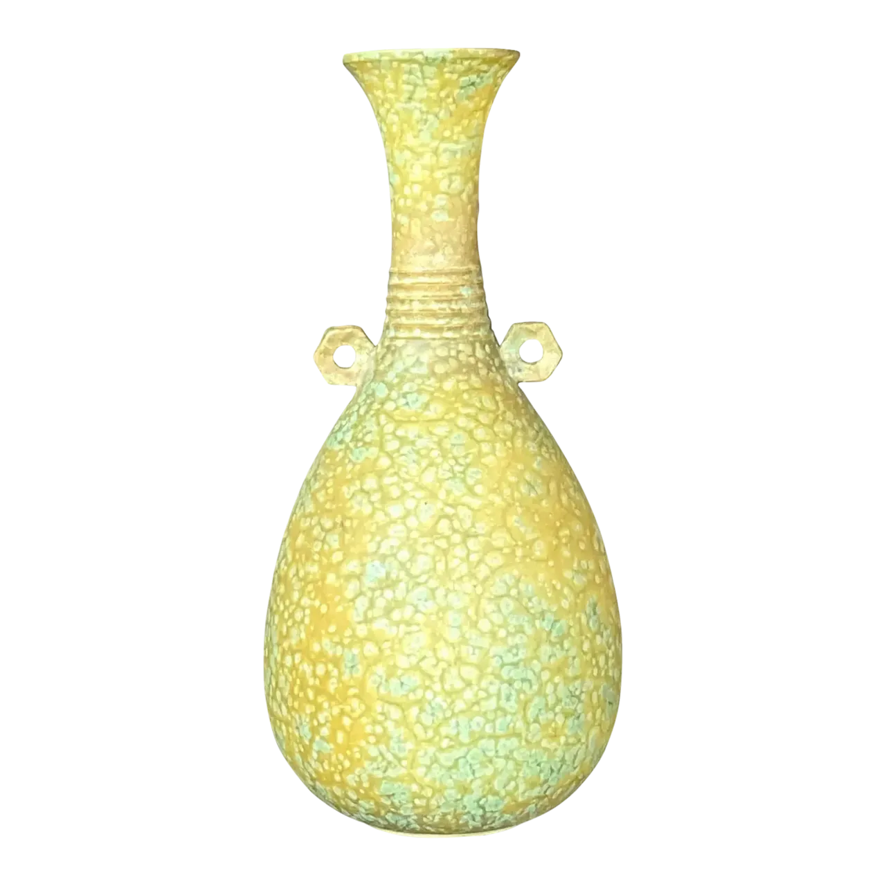 Vintage Boho Studio Pottery Vase - Pottery, 4.25W x 8.75H