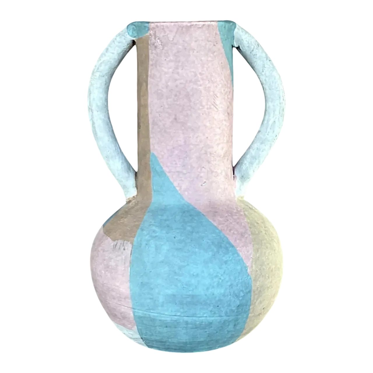 Vintage Boho Studio Pottery Vase - Pottery, 5W x 7.5H