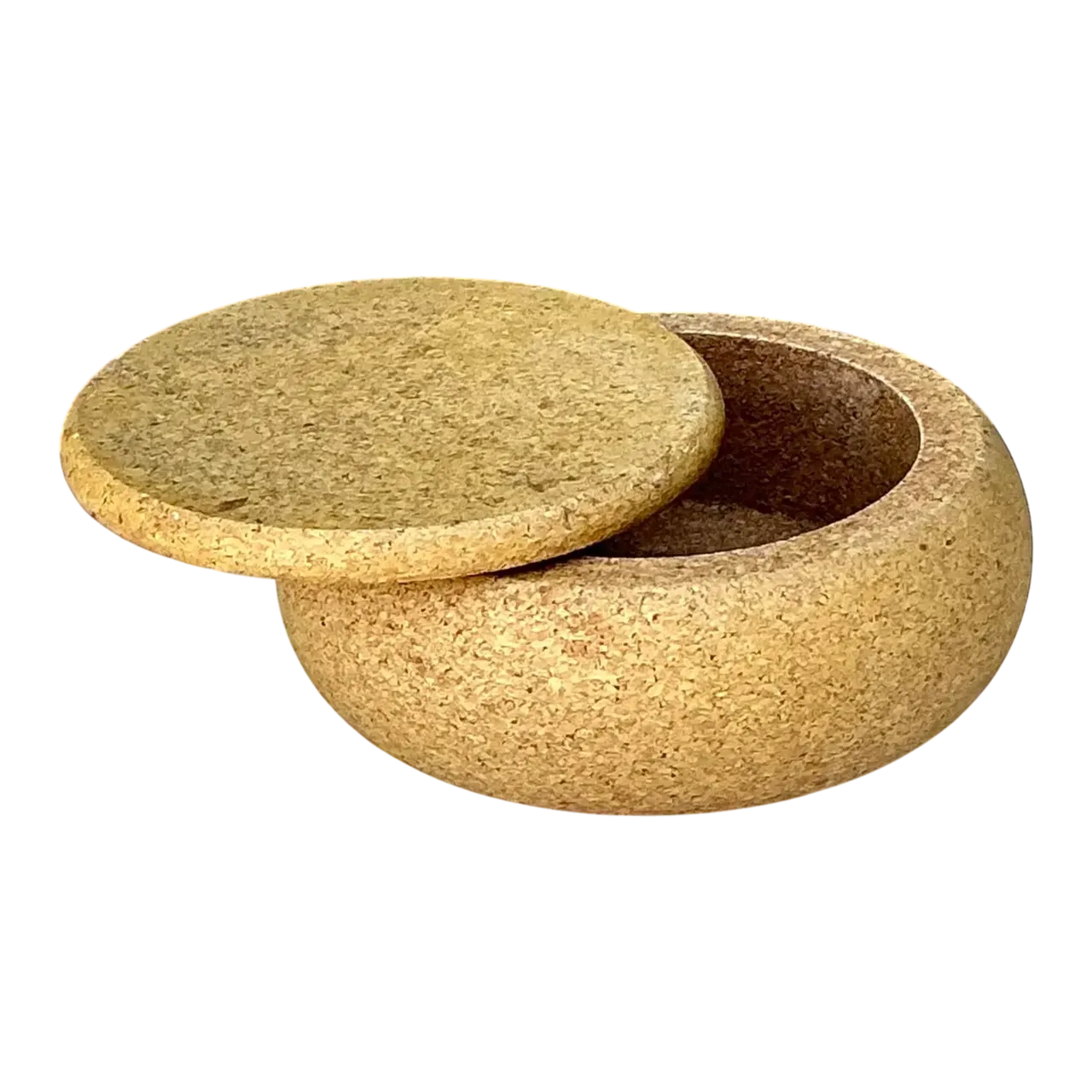 Vintage Cork Lidded Box
