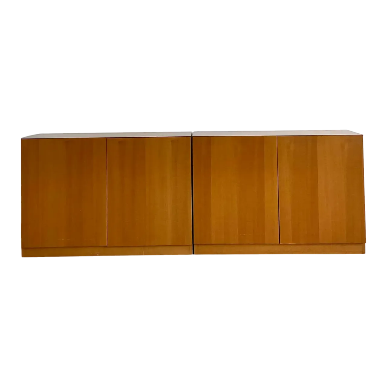Vintage Custom Two Part Long Credenza