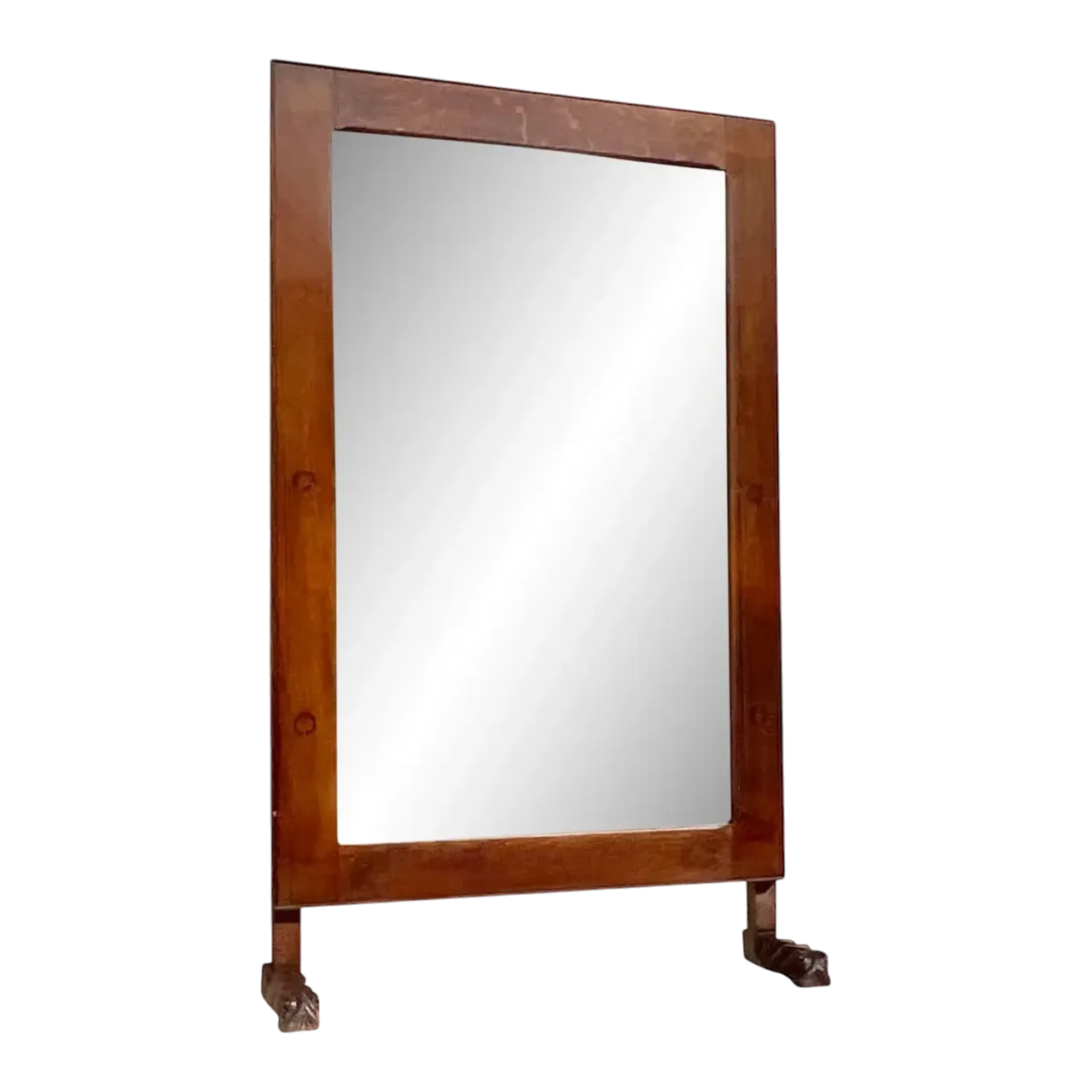 Vintage Early 20th Century Boho Standing Floor Mirror