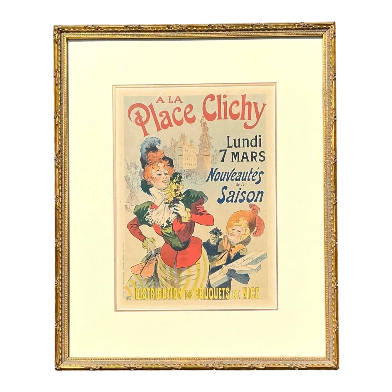 Vintage French Advertising Print