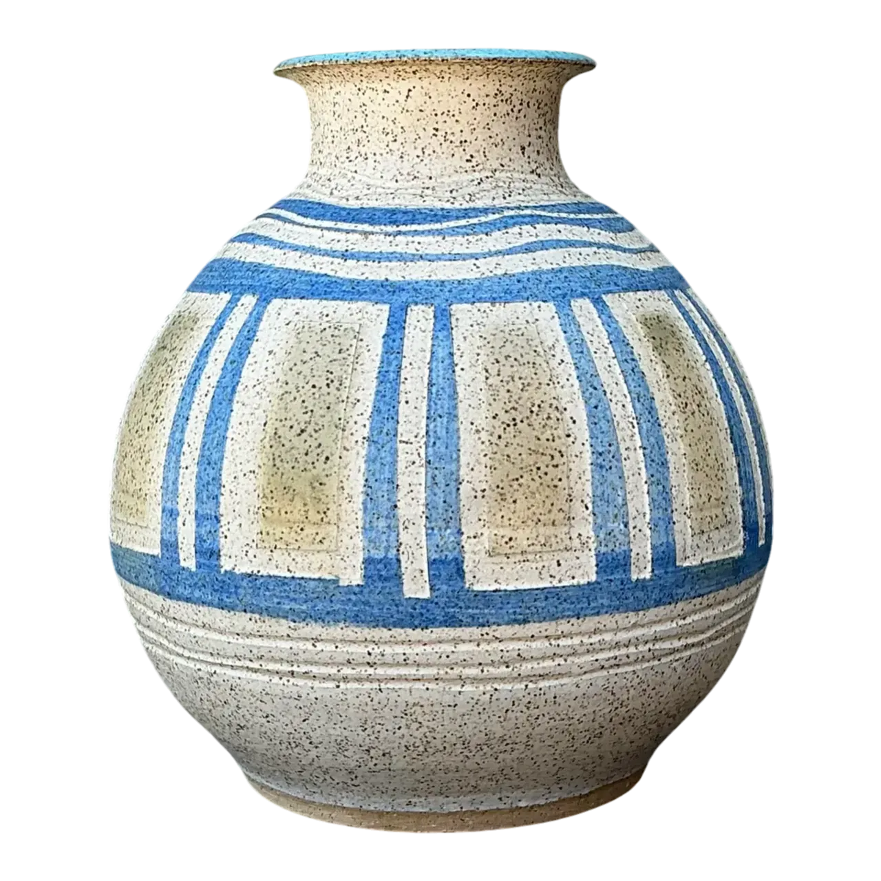 Vintage Hand Painted Original Studio Pottery Vase