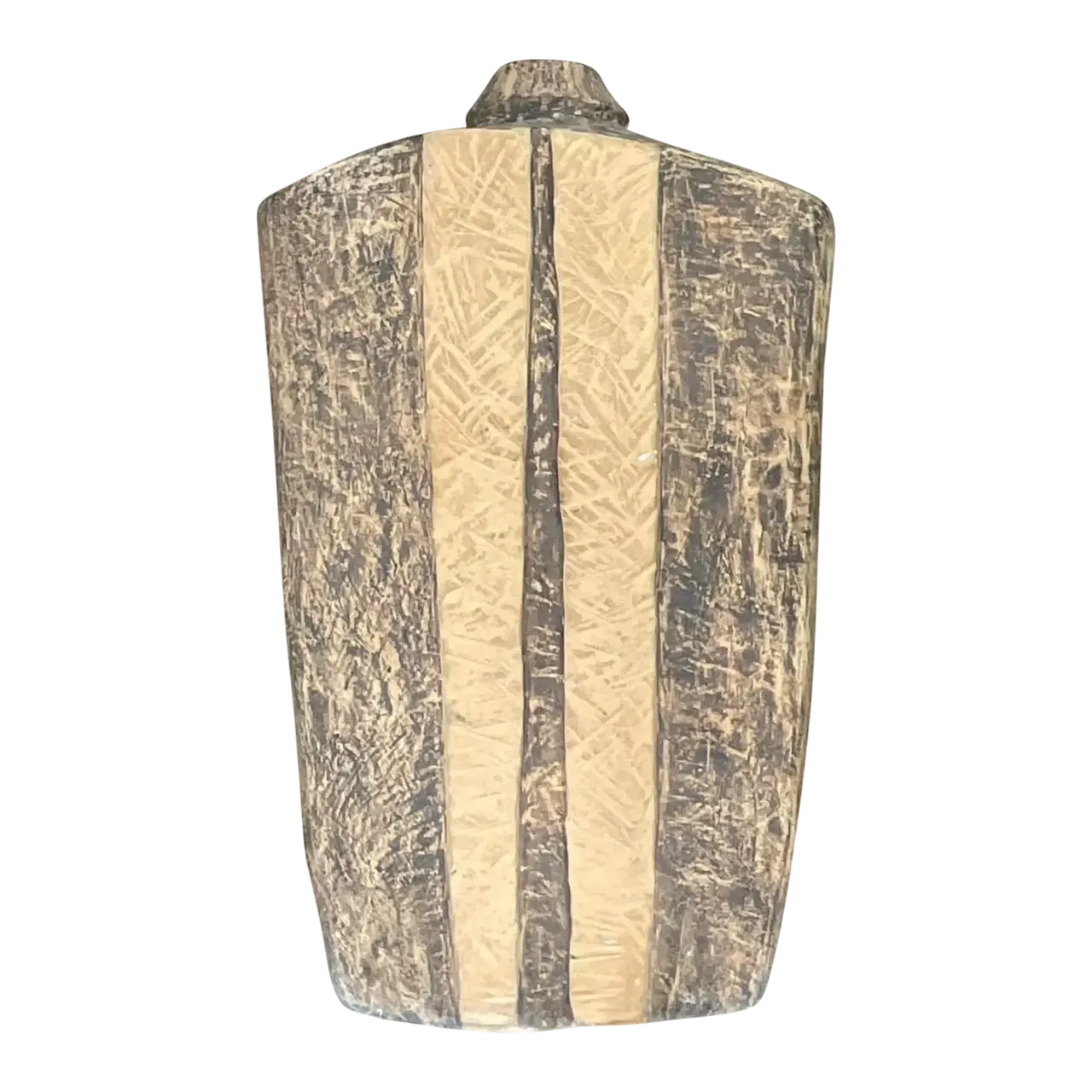 Vintage Matte Glazed Ceramic Urn