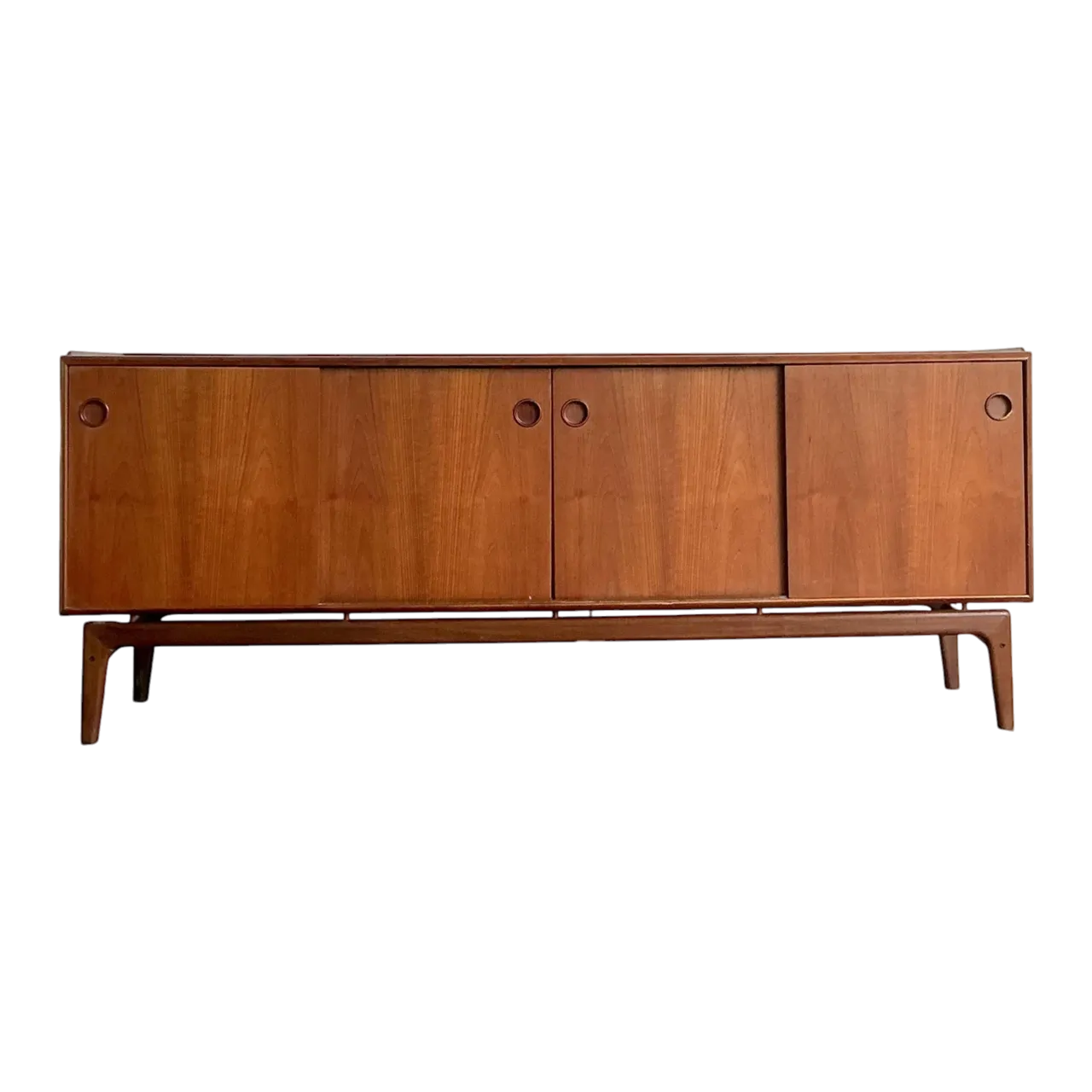 Vintage MCM Danish Arne Hovmand-Olsen Teak Credenza