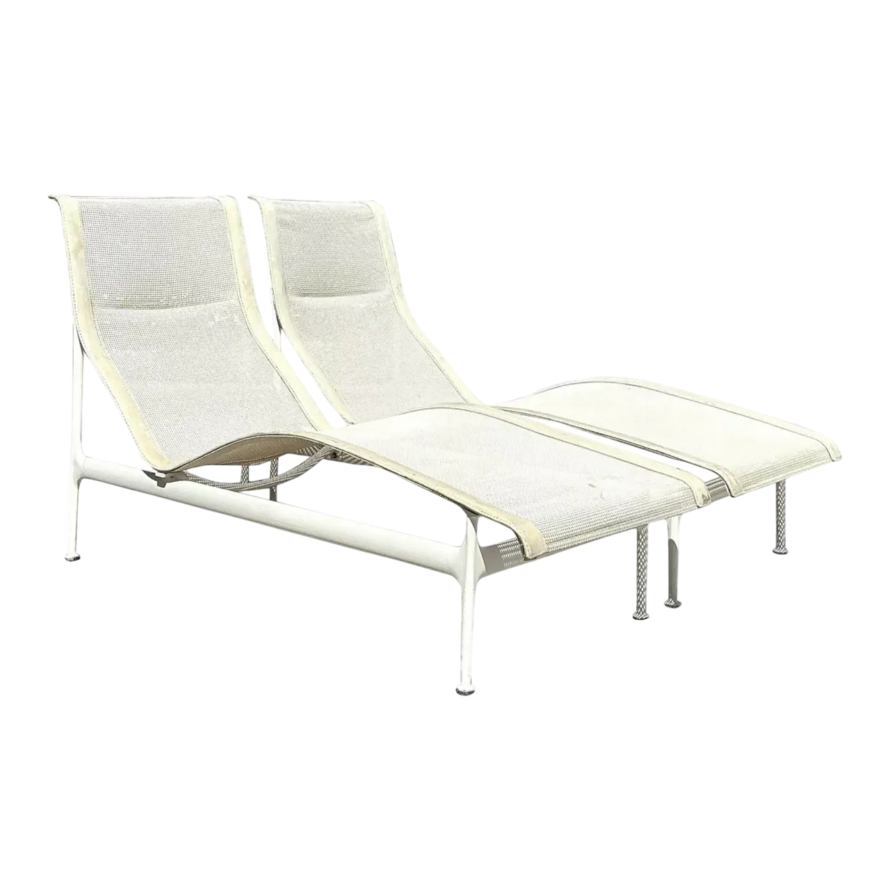 Vintage MCM Richard Schultz for Knoll 1966 Chaise Lounge - A Pair