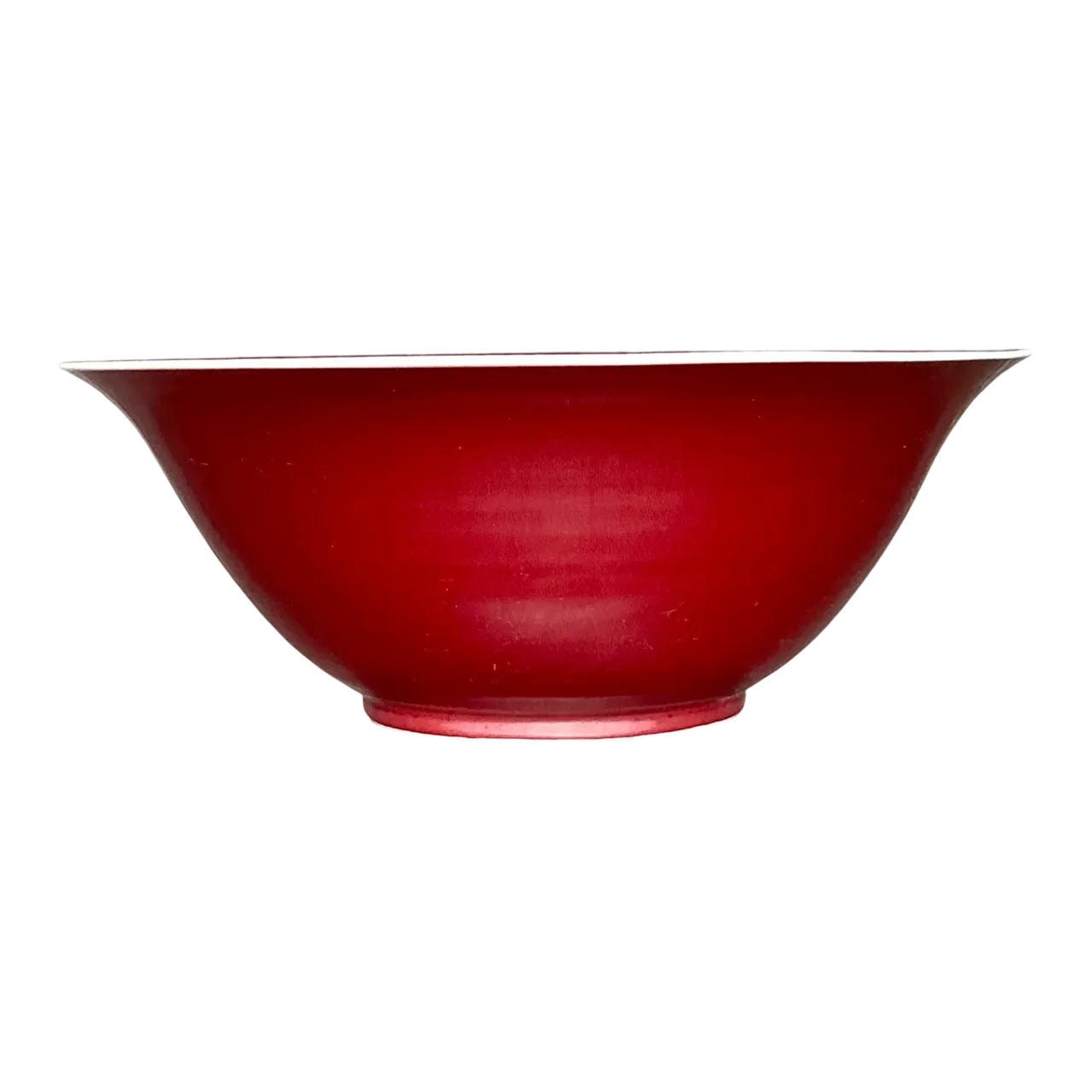 Vintage Monumental Boho Sang De Bouf Bowl