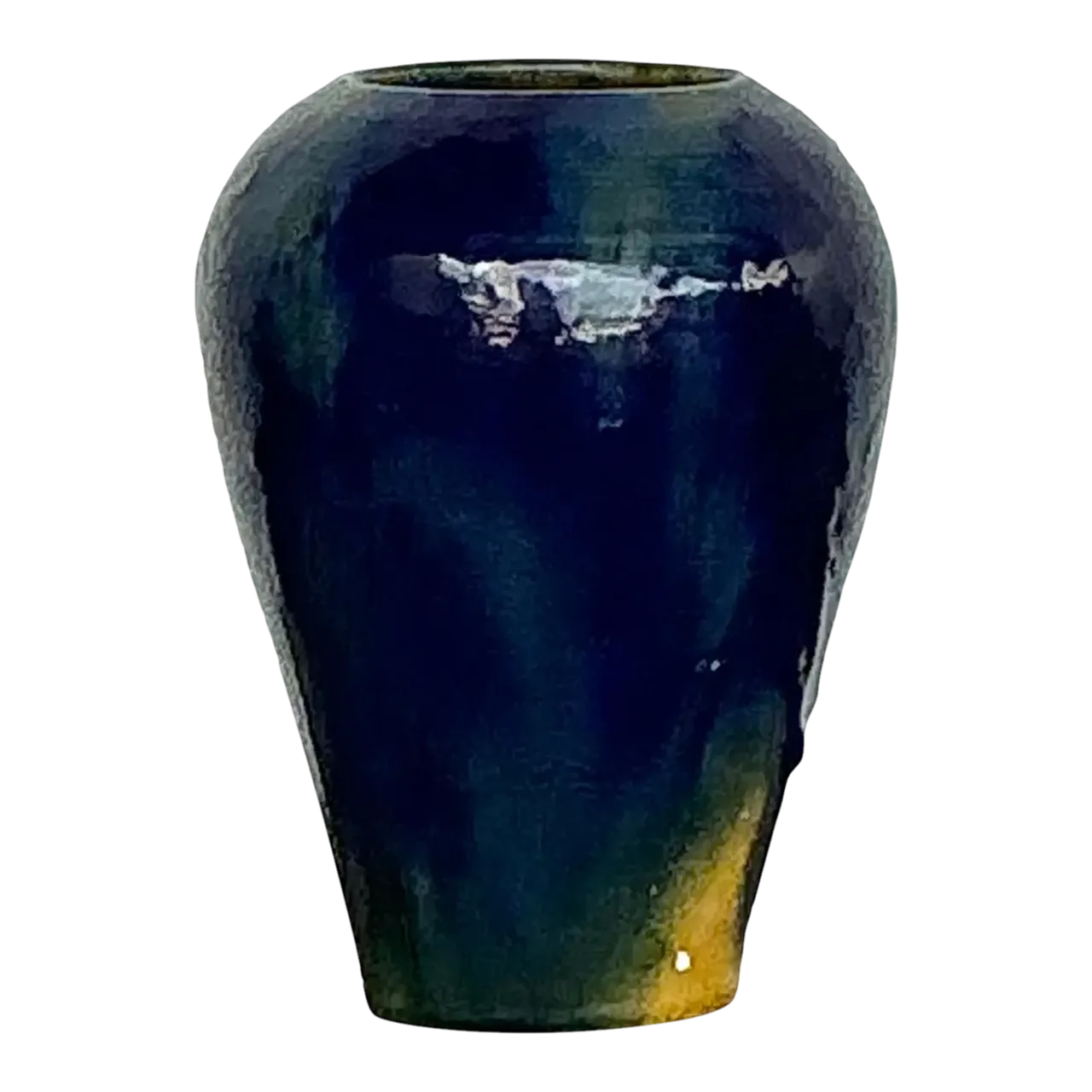 Vintage Original Glazed Ceramic Vase