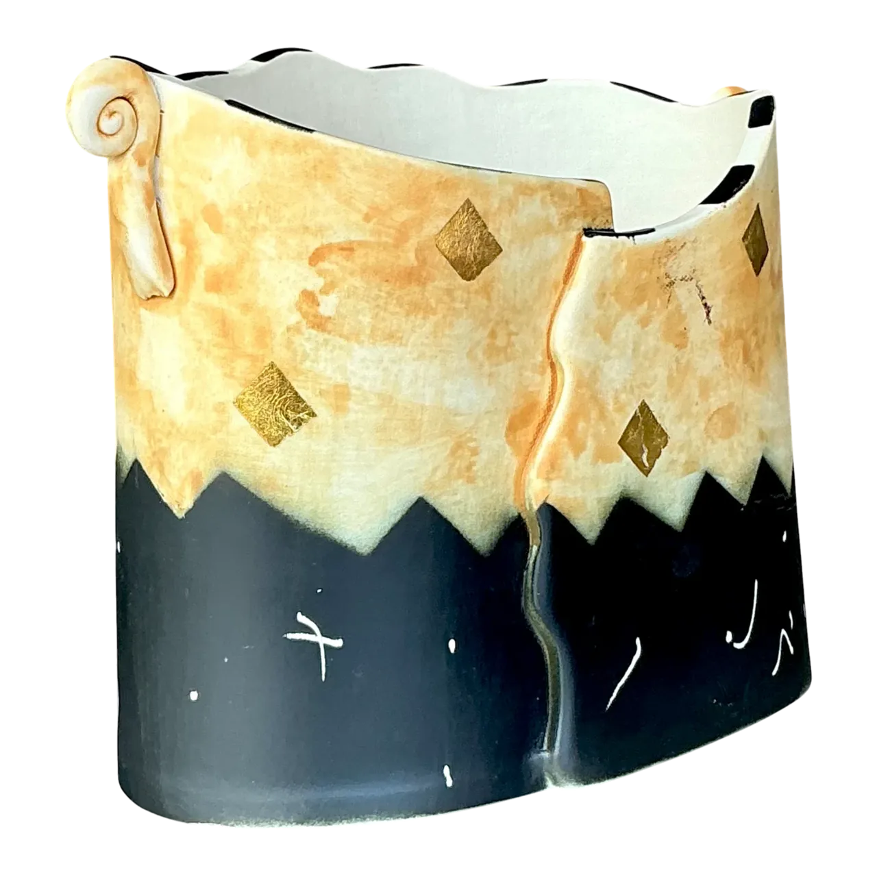 Vintage Original Studio Art Pottery Vessel