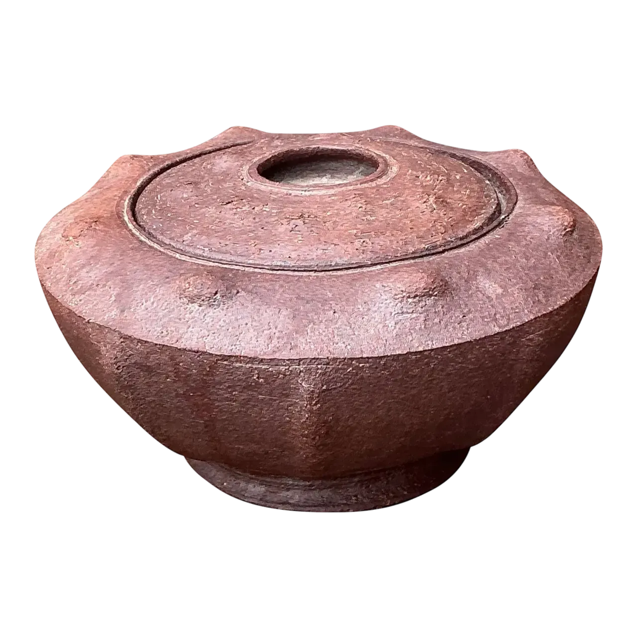 Vintage Original Studio Pottery Lidded Bowl - Pottery, 8.25W x 4.25H