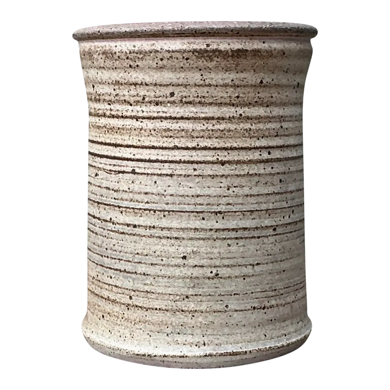 Vintage Original Studio Pottery Vase - Pottery, 6.75W x 8.5H