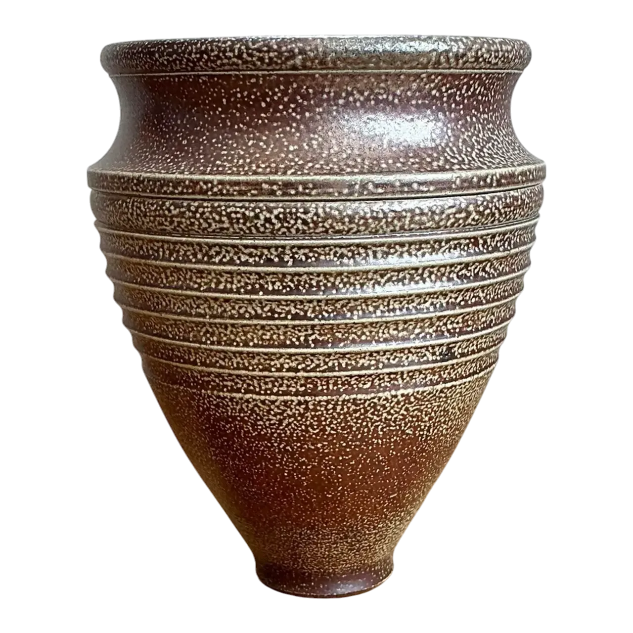 Vintage Original Studio Pottery Vase - Pottery, 6W x 7.5H