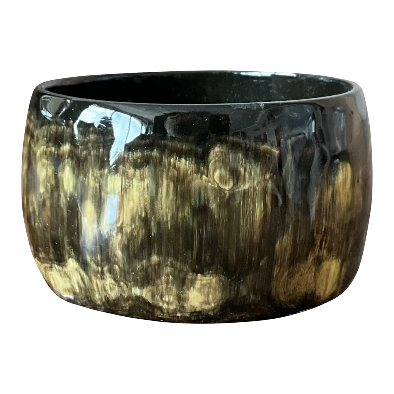 Vintage Resin Kenya Horn Bangle